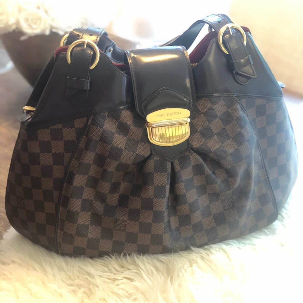 Louis Vuitton Sistina Damier Satchel Purse